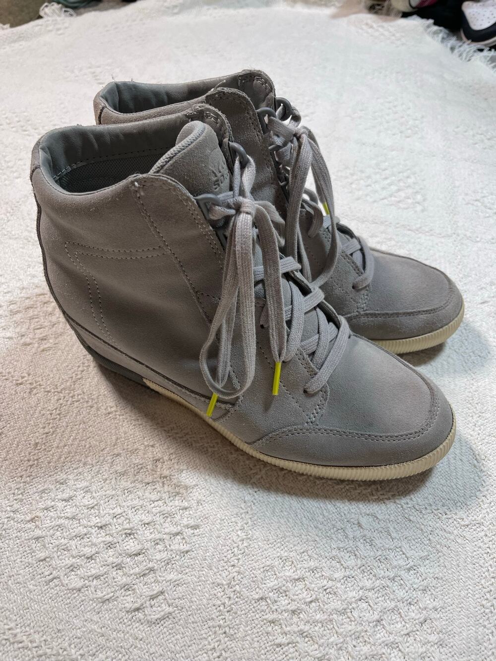 SOREL Out ’N About Wedge Sneakers — Women’s 10
